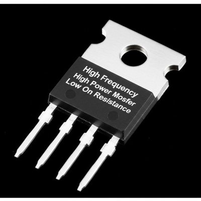 High Frequency High Power MOSFET with Low On Resistance Performance